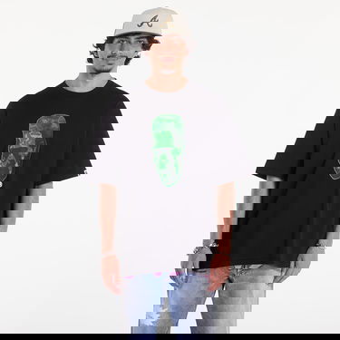 T-shirt BAPE A BATHING APE Spray Frankenstein Relaxed Fit Tee Svart | 001TEK301351MBLK, 0