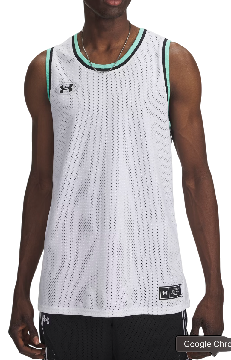 Linne Under Armour Under Armour Zone Pro Mesh Graphic Tank Vit | 6000370-100