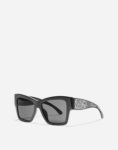 Solglasögon Dolce & Gabbana Dolce & Gabbana DG Lace Sunglasses Svart | VG4493VP1879V000, 2