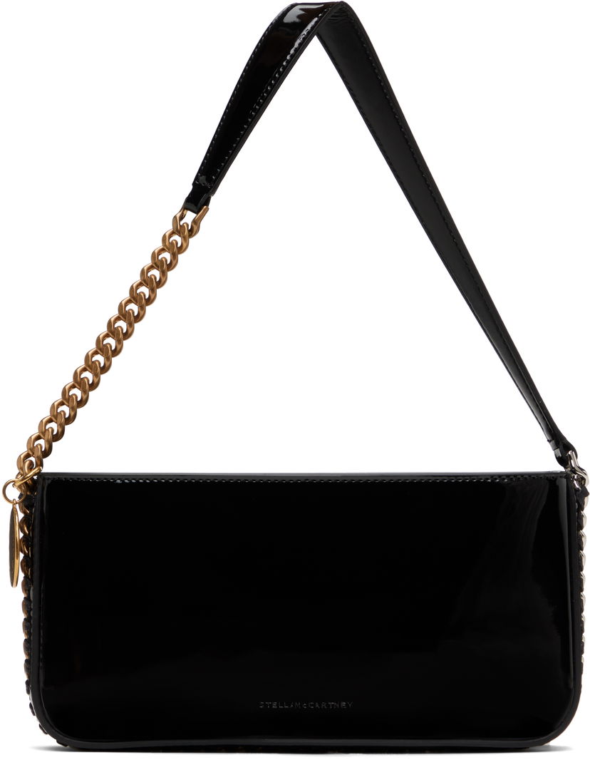 Handväska Stella McCartney Stella McCartney Frayme Shoulder Bag Svart | 7B0116WP0519