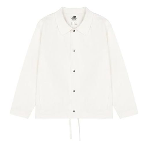 Skjorta New Balance Athletics Nature State Coach Jacket Vit | AMJ23552-GIE