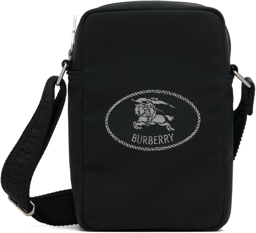 Axelväska Burberry Burberry Orkney Phone Bag Svart | 8111417