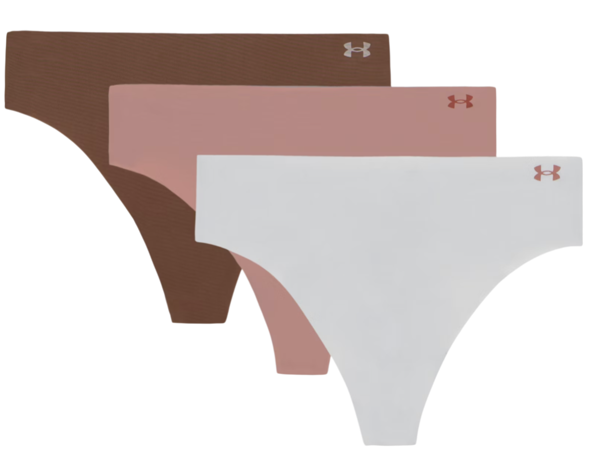 Trosor Under Armour Under Armour SOLID 3 Pack Thong Rosa | 1383893-014, 0