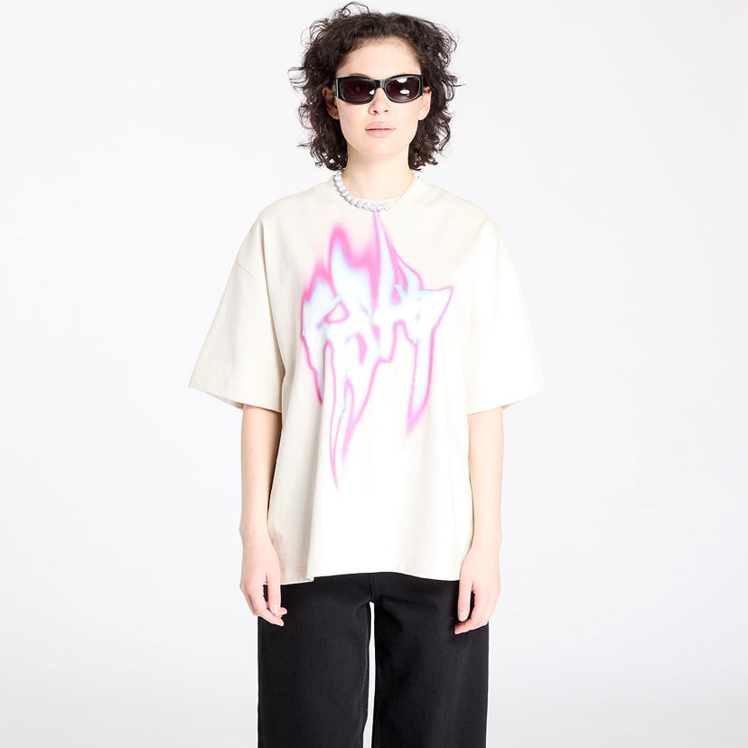 T-shirt Footshop Walking Art T-Shirt Vit | FTSHP_404