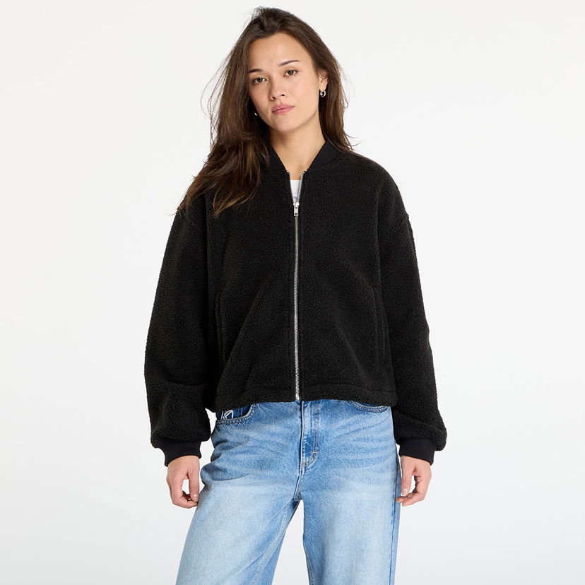 Bomberjacka Urban Classics Structured Bomber Jacket Svart | TB8108-00007