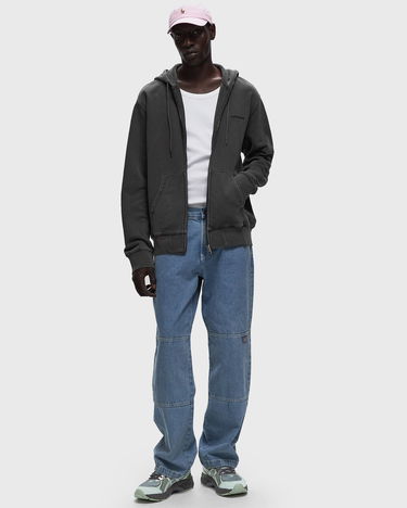 Sweatshirt Carhartt WIP Hooded Duster Script Jacket Grå | I033619-89.GD, 1