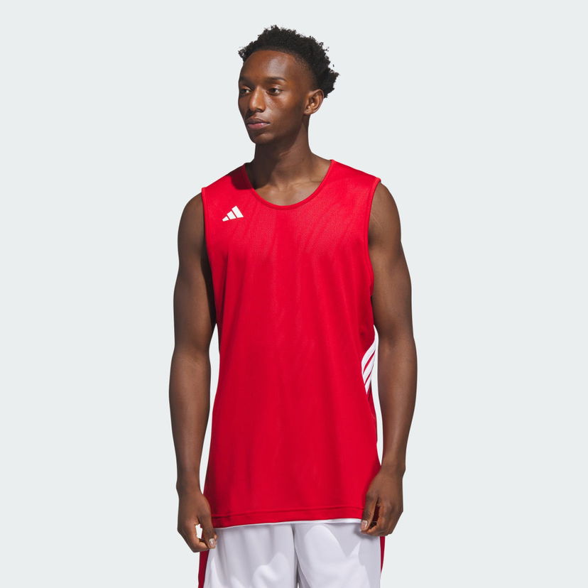 Jersey adidas Performance 3G Speed Reversible Basketball Jersey Röd | JM5098