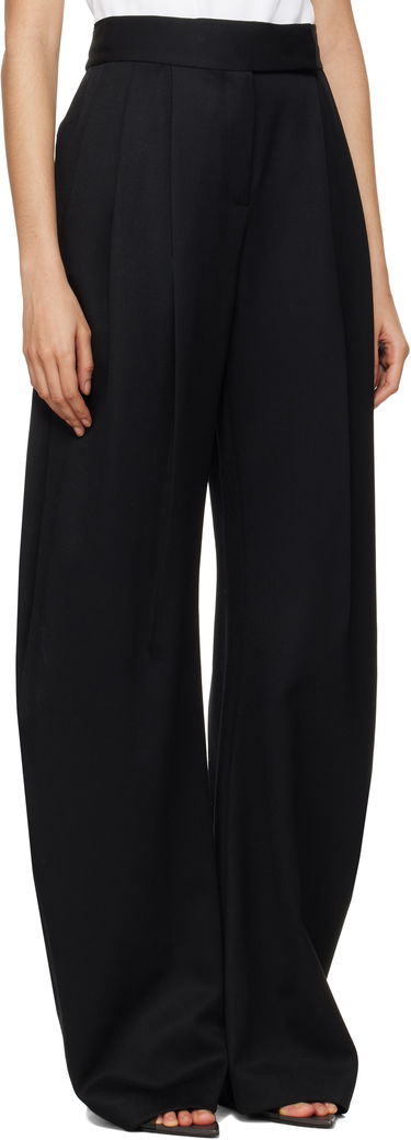 Byxor The Attico Attico Long Pleated Trousers Mörkblå | 250WCP00102 WWW046AA, 4