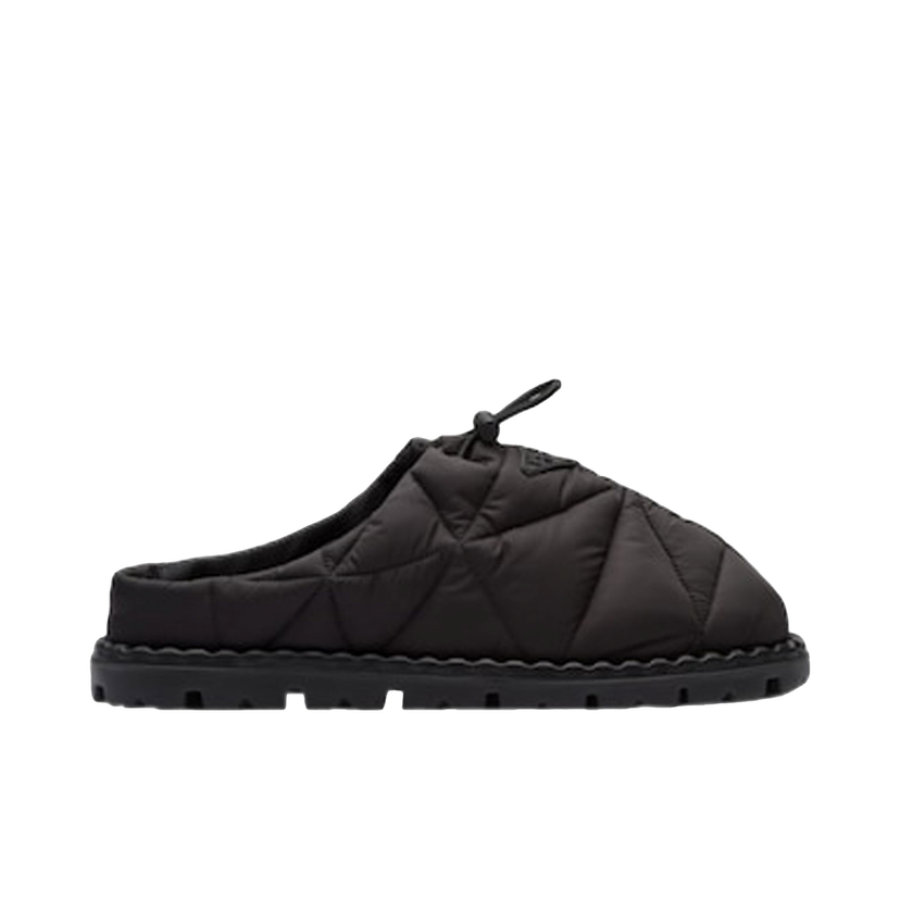 Sneakers och skor Prada Quilted Slides Black Nylon Svart | 2S2954_3LGO_F0002_F_G000