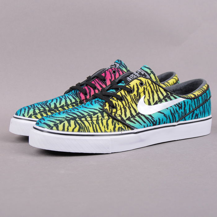 Skateboarding Nike SB Zoom Stefan Janoski Canvas Flerfärgad | 615957 713