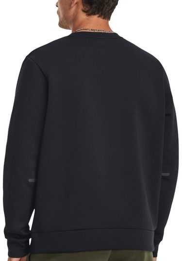 Sweatshirt Under Armour Unstoppable Flc Crew Svart | 1381688-001, 1