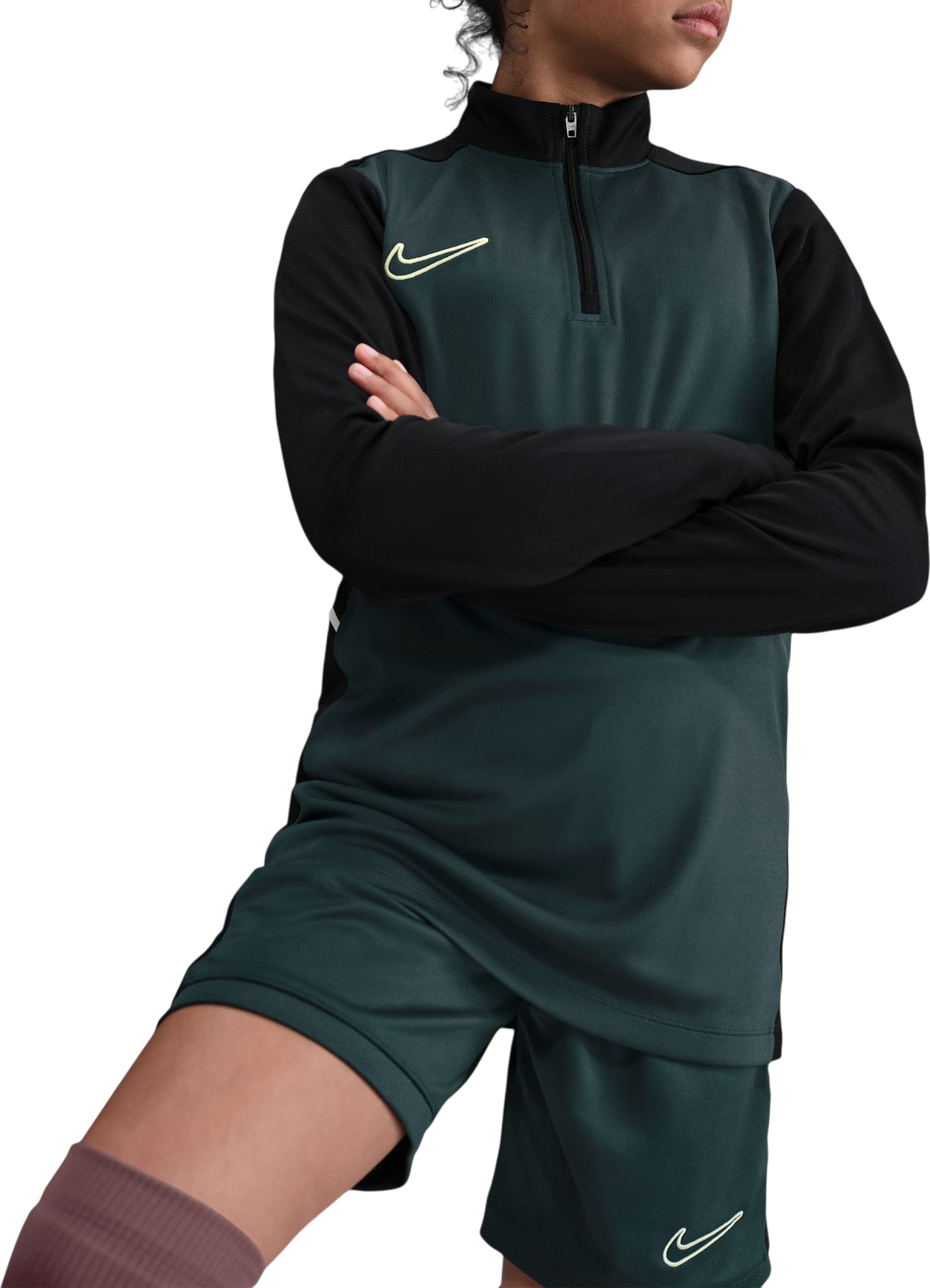 Sweatshirt Nike Dri-FIT Academy 25 Long-Sleeve Drill Top Grön | hj3721-390, 0