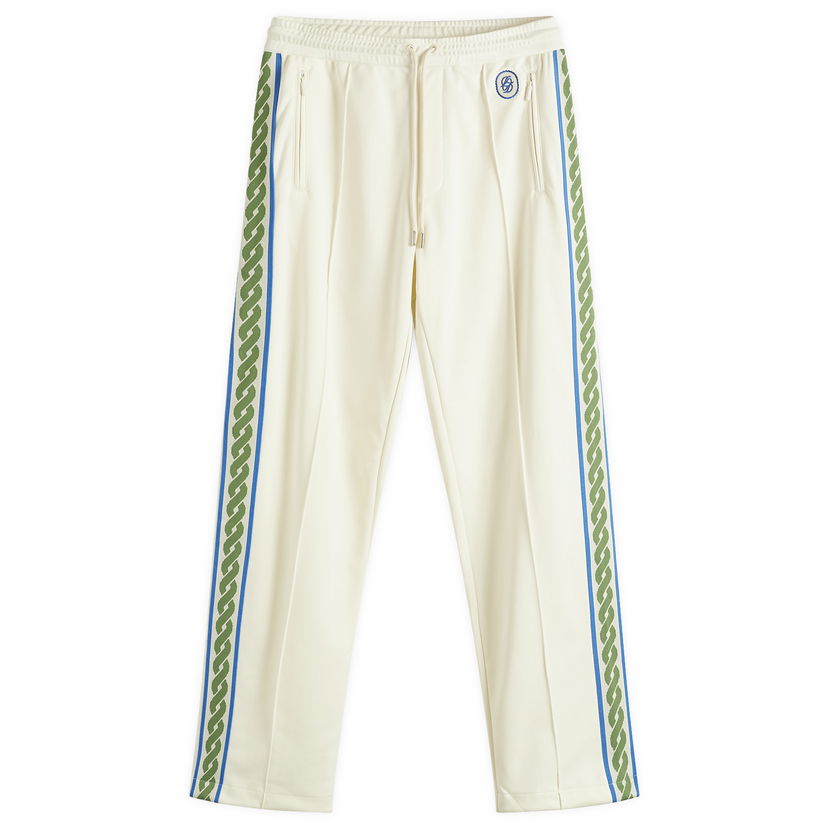 Träningsbyxor Drôle de Monsieur Drole de Monsieur Cotton Track Pants, Size Large Vit | G-SP007-PL135-OW