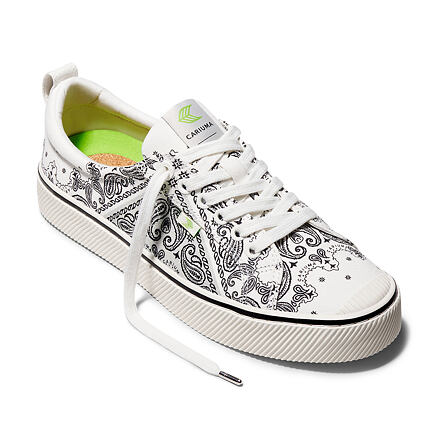 Sneakers och skor Cariuma OCA Low Bandana Vit | 100103W36, 1