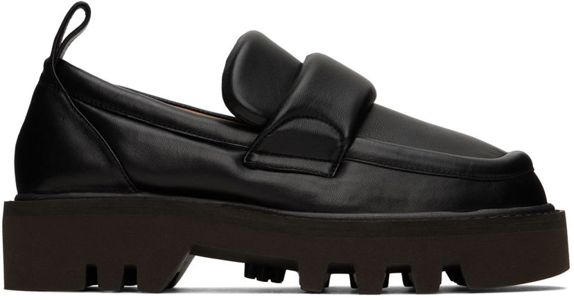 Sneakers och skor Dries Van Noten Dries Van Noten Padded Loafers Svart | MS232-744-112