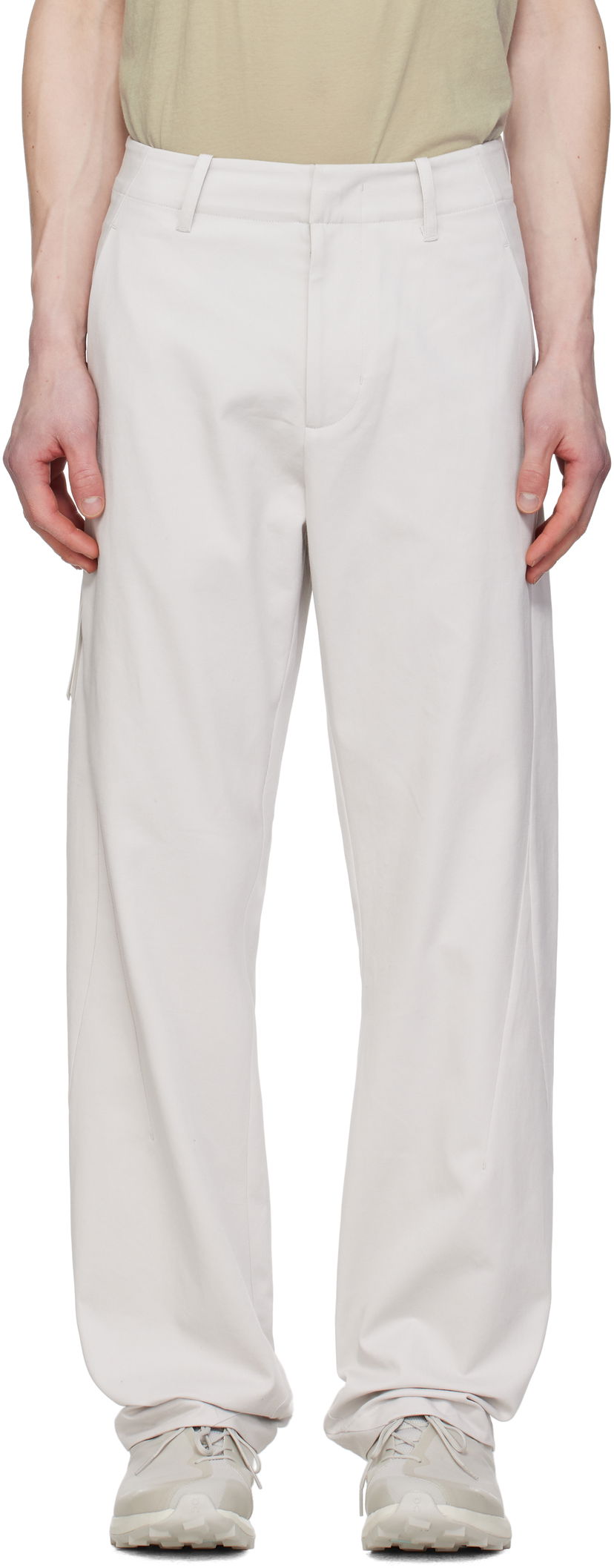 Cargo byxor Post Archive Faction (PAF) PAF 8.0 Right Trousers Vit | 8.0 BTR-LG