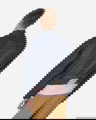 Jacka Levi's 1879 Pleated Blouse Jacket Blue Grå | A4395 0000, 3