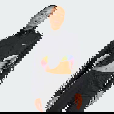 Jacka adidas Performance adidas x Jeremy Scott Pride Fashion Cropped Track Jacket Svart | JW0828, 0