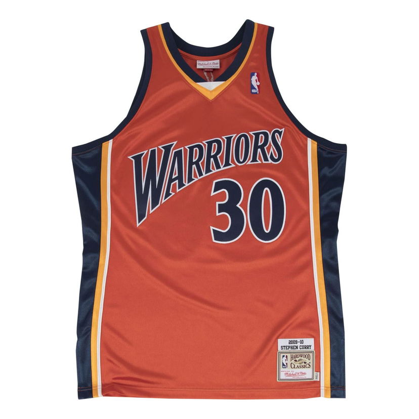 Jersey Mitchell & Ness NBA Golden State Warriors 2009-10 Stephen Curry 30 Jersey Orange | AJY4CP19132-GSWORAN09SCU