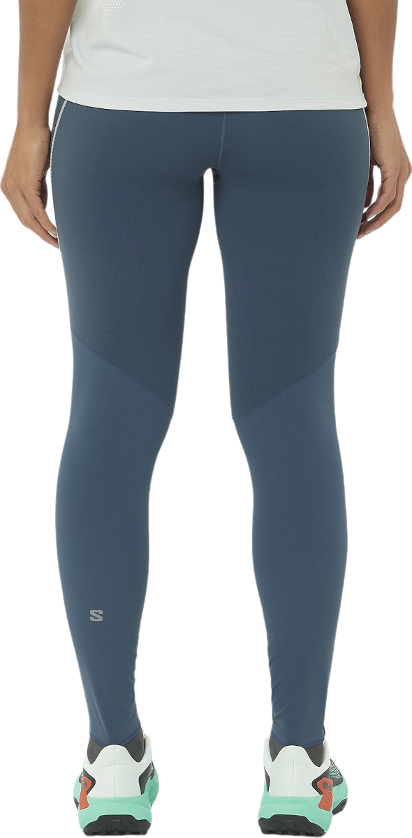 Damasker Salomon Stow Running Tights Blå | lc2366600, 1