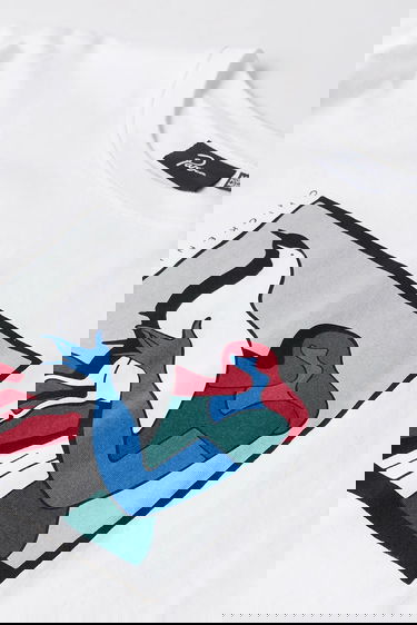 T-shirt By Parra Parra Chicken Heads Graphic T-Shirt Vit | 53301, 2