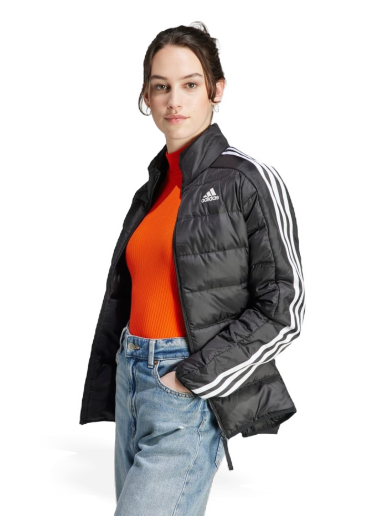 Pufferjacka adidas Originals Essentials 3-Stripes Svart | HZ5726