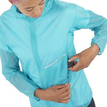 Jacka Salomon SENSE AERO WIND JKT W Turkos | lc2203700, 3