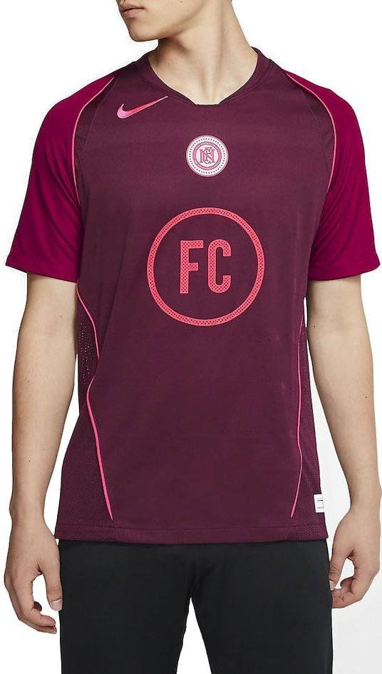 T-shirt Nike FC Home Soccer Jersey Bourgogne | at6017-681