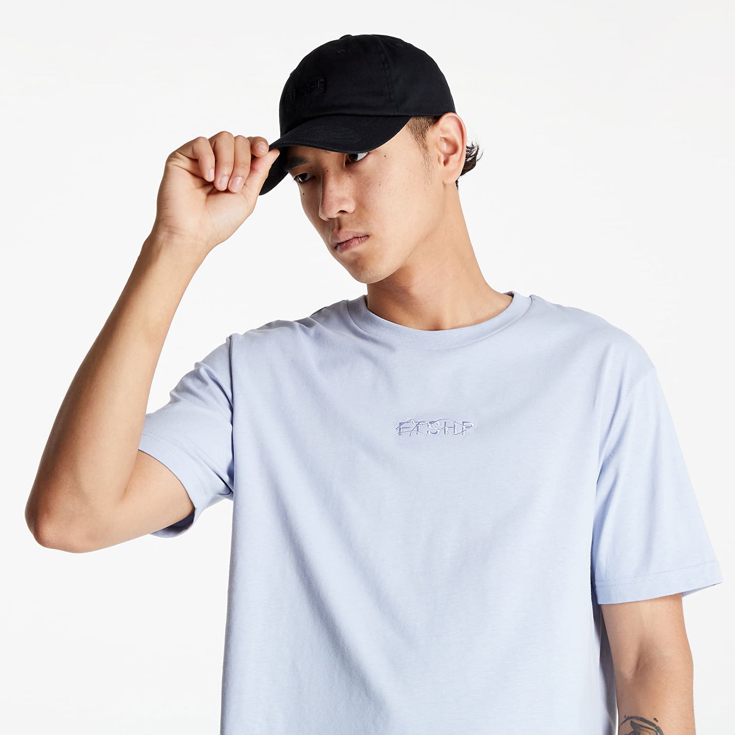 T-shirt Footshop FTSHP Logo Tee UNISEX Turkos | FTSHP_111, 0