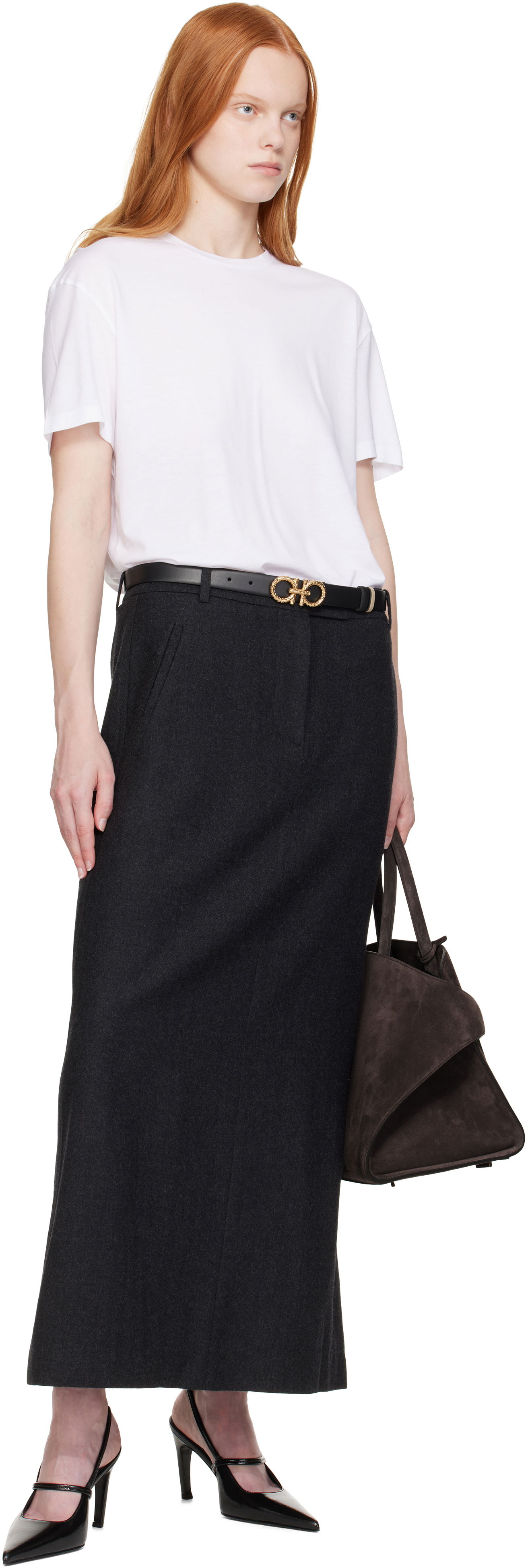 Bälten FERRAGAMO Salvatore Ferragamo Gancini Reversible Belt Svart | 780425, 1