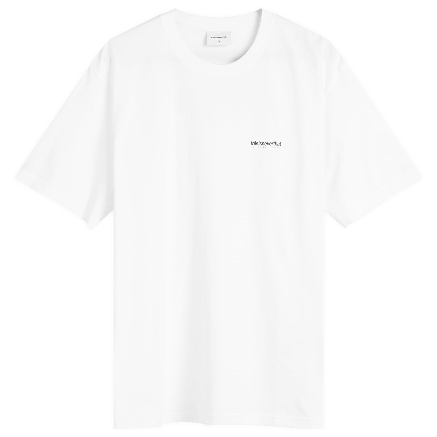 T-shirt thisisneverthat thisisneverthat Intl. Logo T-Shirt, Size Small Vit | TN251TTSST39-WHT, 1