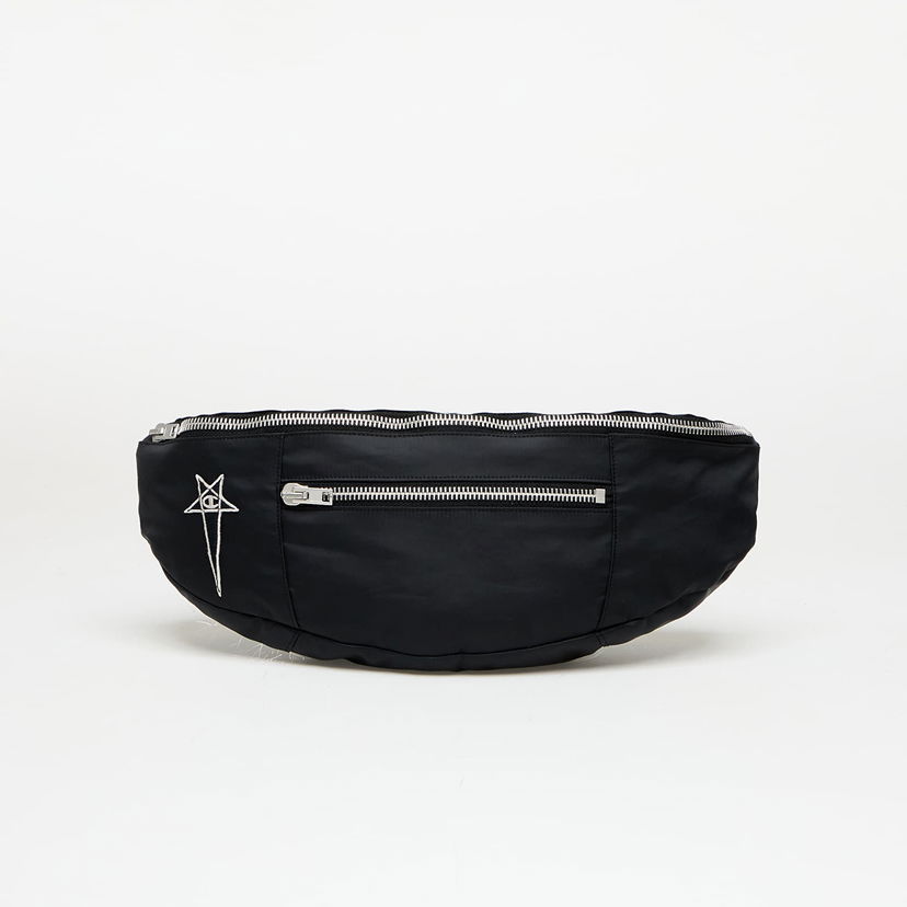 Midjeväska Rick Owens Rick Owens DRKSHDW x Champion Bumbag Svart | CM01E6203 CHNY 09