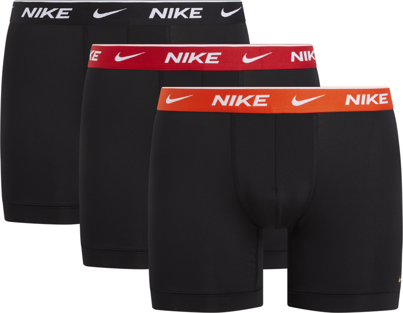 Boxare Nike Everyday Stretch Boxer Brief 3-Pack Svart | 0000KE1007-GCV