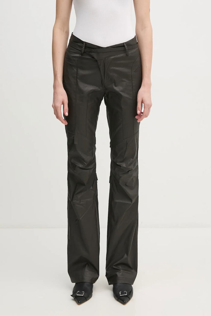 Byxor Ottolinger Ottolinger Deconstructed Flared Pants Svart | 2209080105