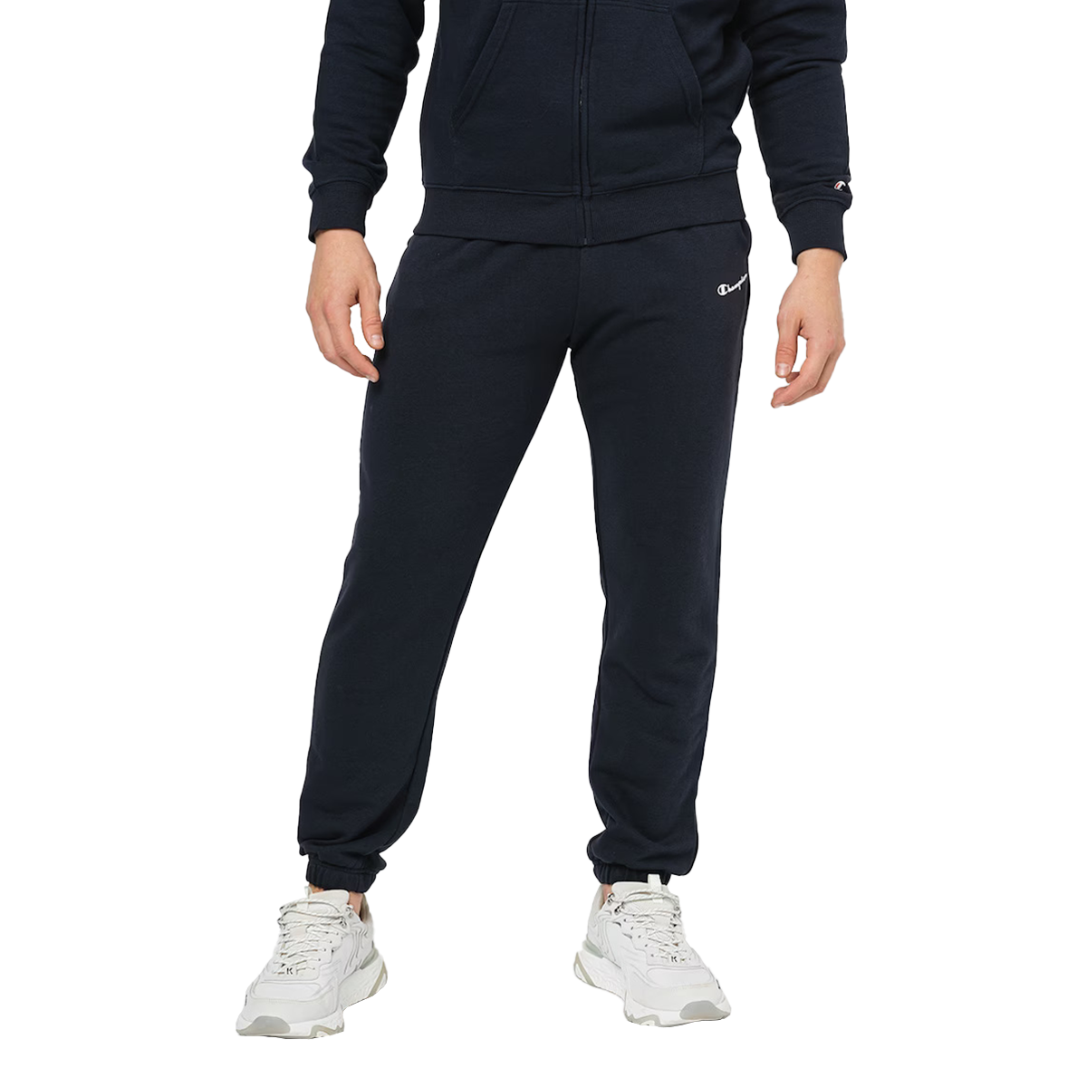 Träningsbyxor Champion Basic Sweatpants Mörkblå | CHA213M126-21, 0