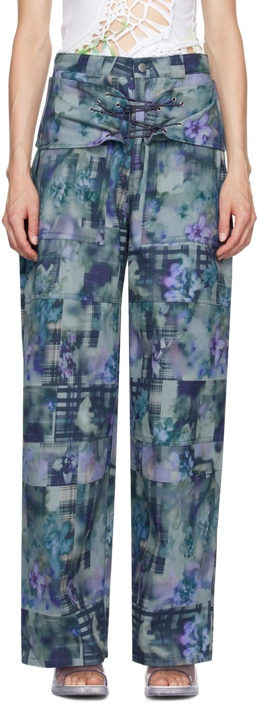 Cargo byxor Collina Strada Collina Strada Bungee Cargo Pants Flerfärgad | XX6031