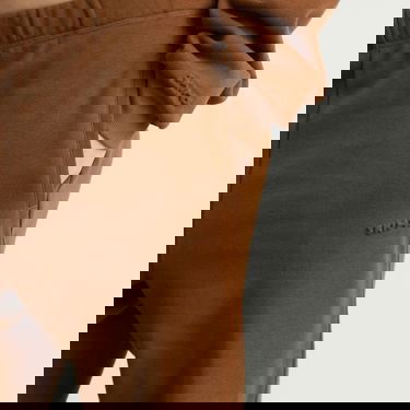 Träningsbyxor SKIMS Cotton Fleece Classic Straight Leg Pant Brun | ST-PNT-8385W-BSN, 5