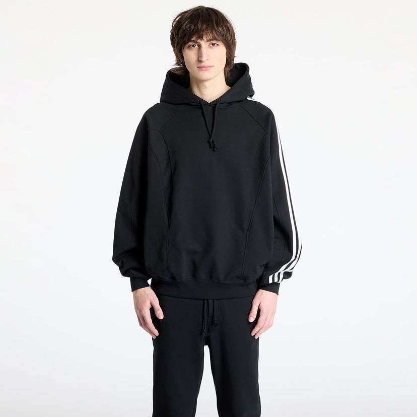 Sweatshirt Y-3 Y-3 Cut Line Hoodie Svart | JN7131