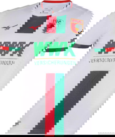 Jersey Mizuno FC Augsburg 2023/24, Vit | p2gaax25-001, 0