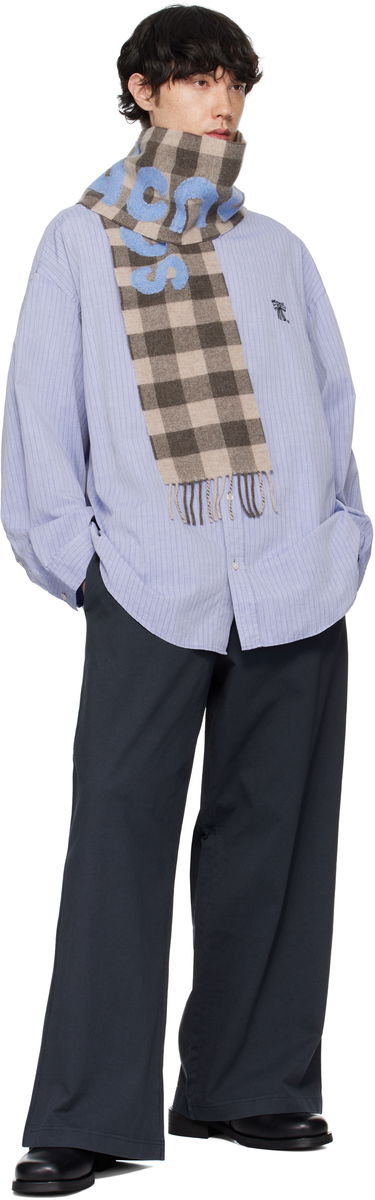 Träningsbyxor Acne Studios Black Printed Logo Stamp Sweatpants Svart | CK0109-, 3