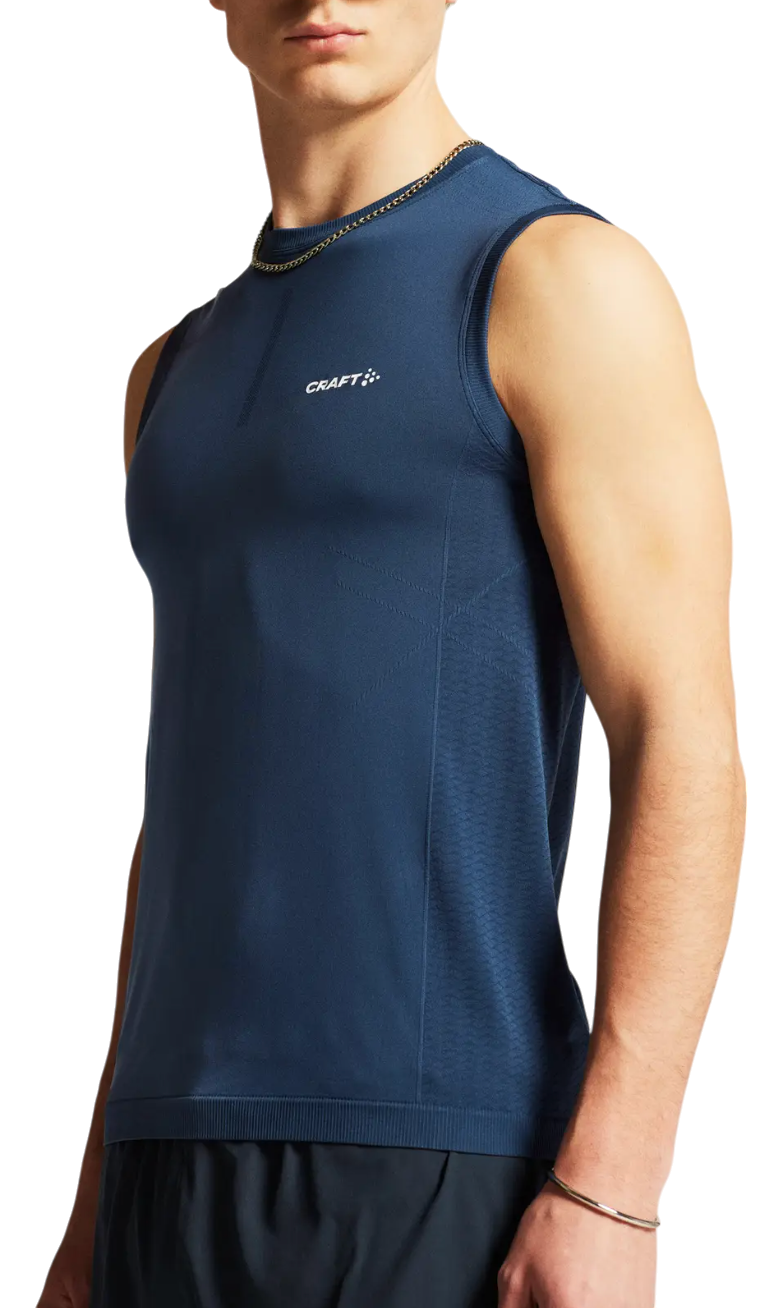 Linne Craft Craft Adv Cool Intensity Sleeveless T-Shirt Blå | 1913202-328000