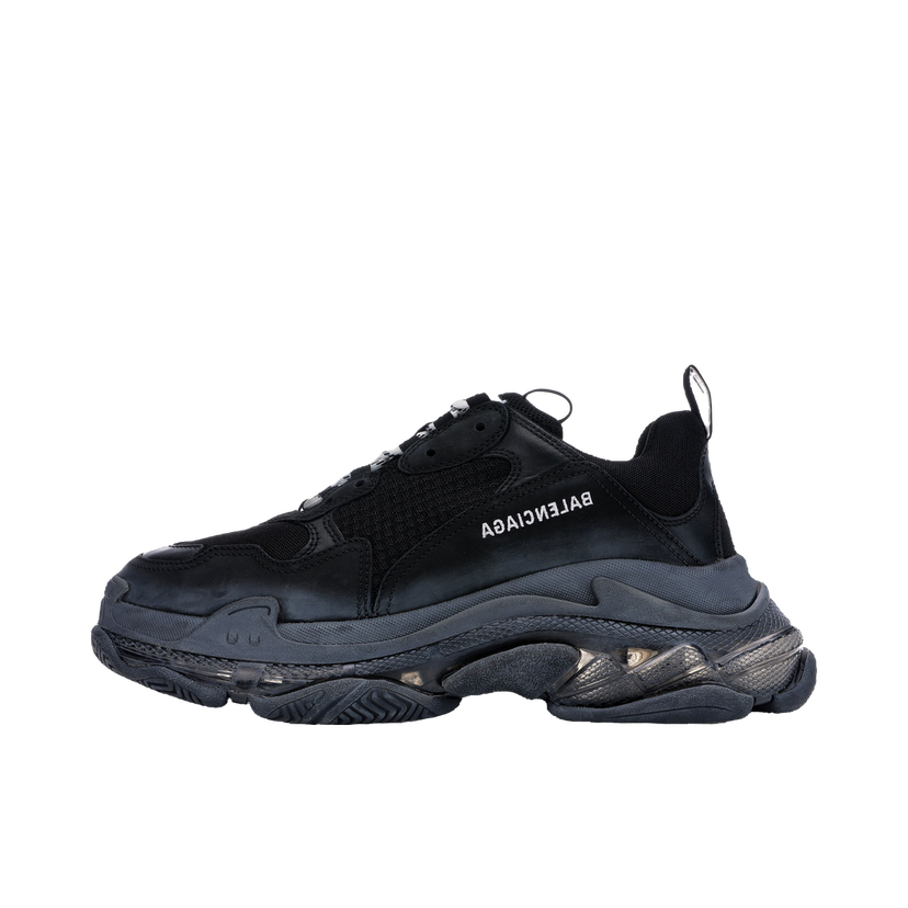 Sneakers och skor Balenciaga Triple S Clear Sole Black Svart | 541624 W09O1 1000