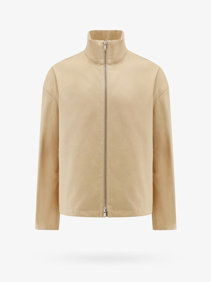 Vindjacka Jil Sander Stand Collar Jacket Beige | J47BN0160J45136260