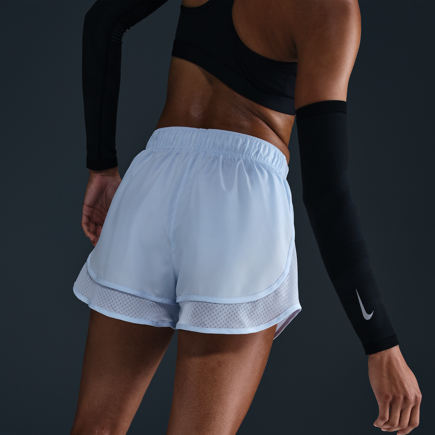 Shorts Nike Tempo Dri-FIT Running Shorts with Liner Svart | HV8915-423, 1