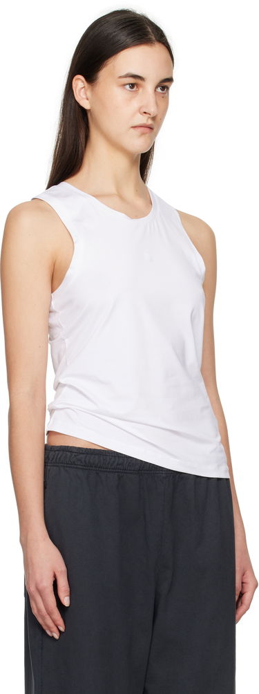 Linne Acne Studios Acne Studios Jersey Tank Top Vit | CL0314-, 1