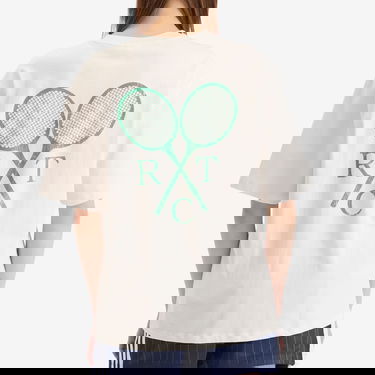 T-shirt adidas Originals Retro Tennis Boyfriend T-Shirt Vit | JW0226, 3