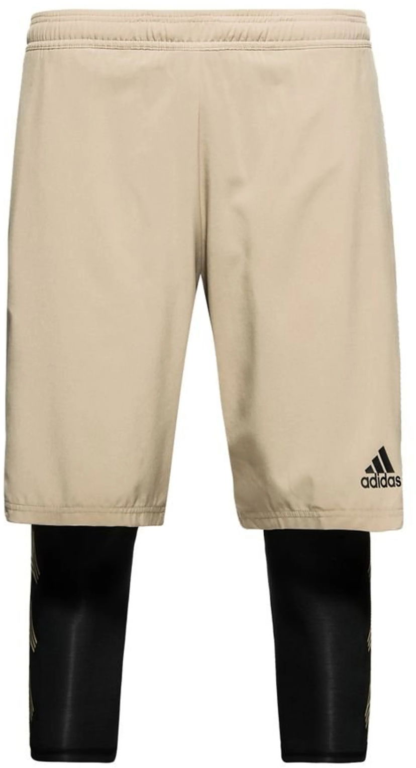Shorts adidas Originals Player Shorts with Tights Beige | ce0588