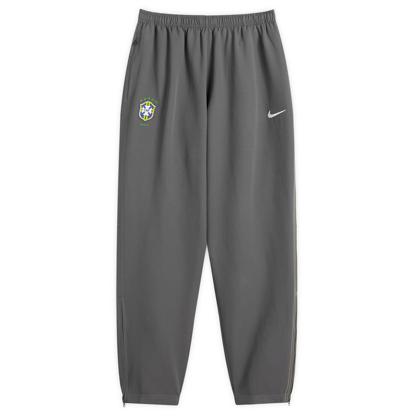 Träningsbyxor Nike Brazil Reissue Track Pant in Grey/Yellow/White Grå | HV4431-021