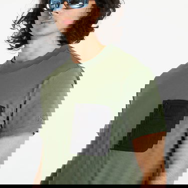 T-shirt CALVIN KLEIN Jeans Mix Media Short Sleeve Tee Green Grön | J30J323997 LLP, 3