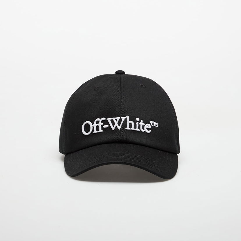 Keps Off-White Off-White Bookish Baseball Cap Svart | OMLA04AC99FAB0011001